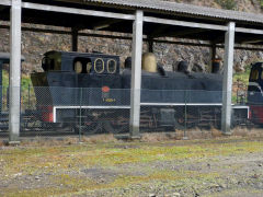 
CP Henschel 2-4-6-0T '079214' at Regua station, April 2012